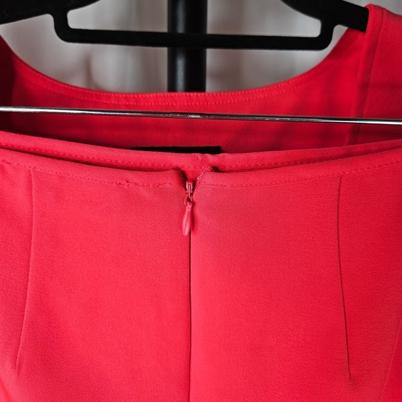 Brioche 2 piece blouse skirt set hot pink size 7/8 professional fitted‎ comfort - Picture 7 of 11